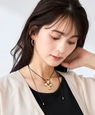 KS2GD11021 a.v.v(アー・ヴェ・ヴェ) コードトップネックレス ゴールド