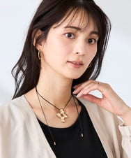 KS2GD11021 a.v.v(アー・ヴェ・ヴェ) コードトップネックレス シルバー