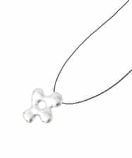 KS2GD11021 a.v.v(アー・ヴェ・ヴェ) コードトップネックレス シルバー