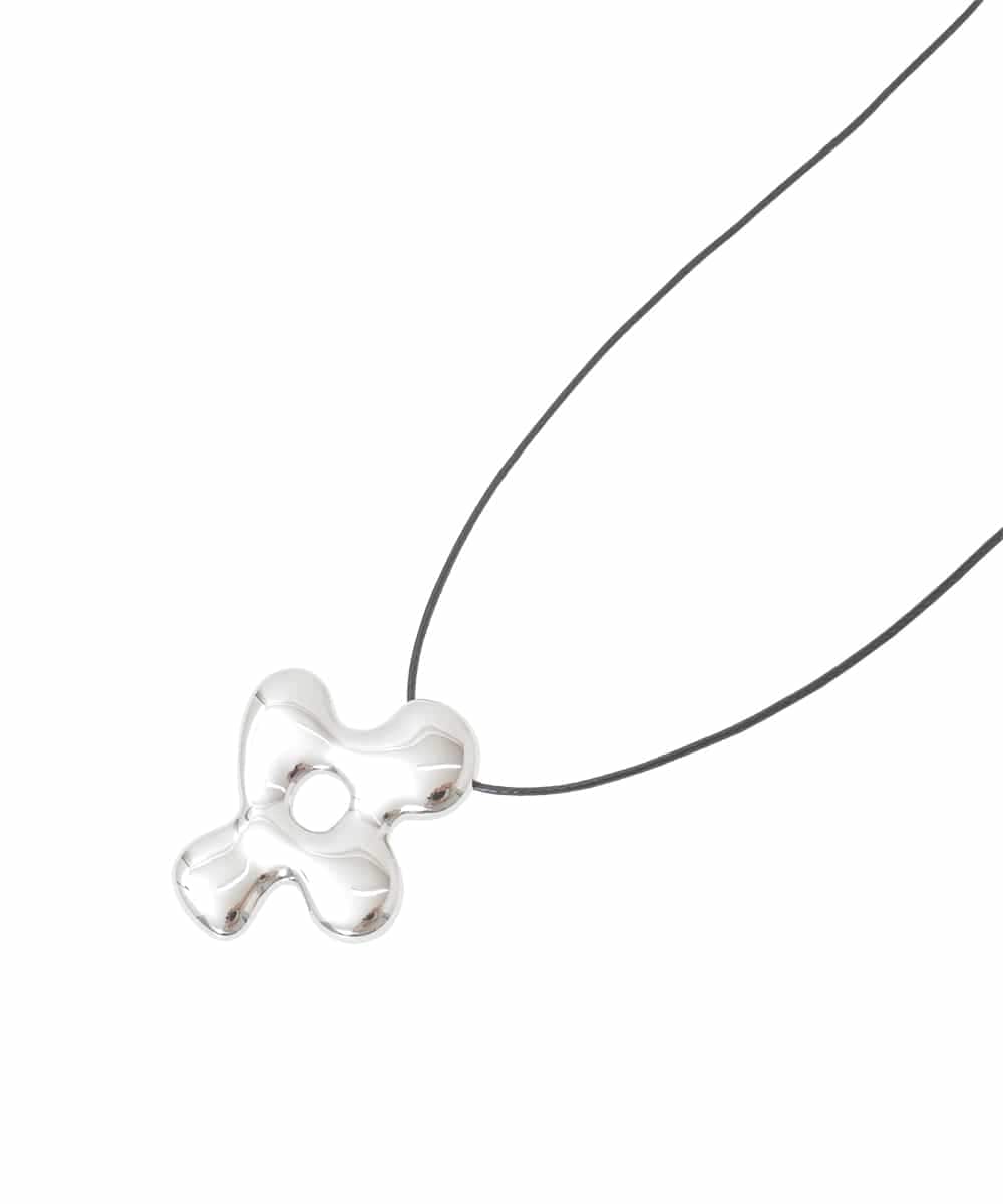 KS2GD11021 a.v.v(アー・ヴェ・ヴェ) コードトップネックレス シルバー