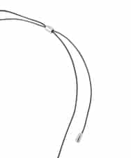 KS2GD11021 a.v.v(アー・ヴェ・ヴェ) コードトップネックレス シルバー