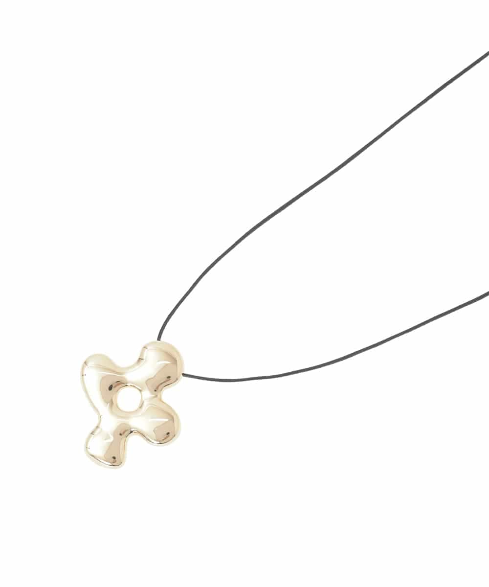 KS2GD11021 a.v.v(アー・ヴェ・ヴェ) コードトップネックレス シルバー