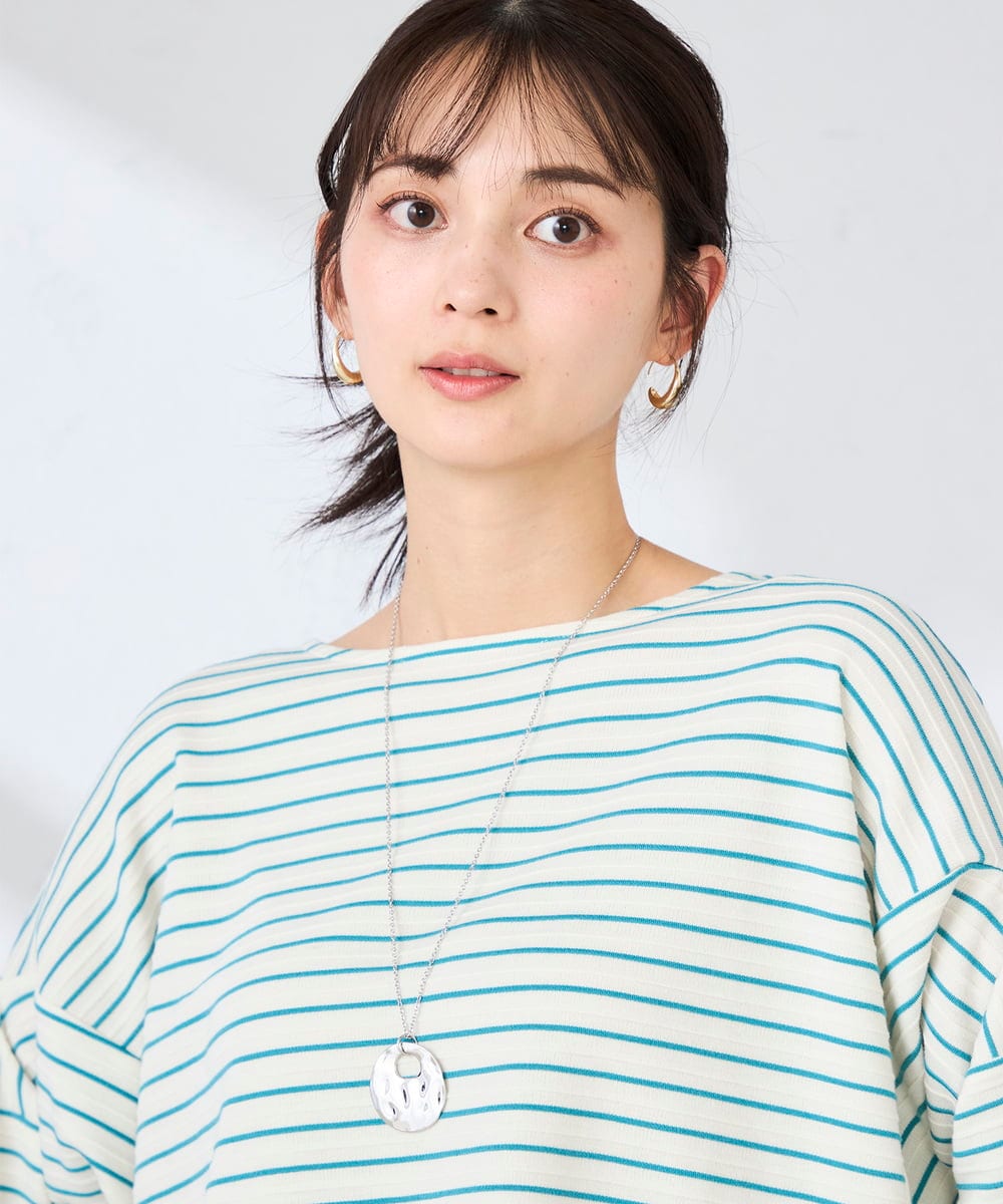 KS2GD12021 a.v.v(アー・ヴェ・ヴェ) ワントップネックレス シルバー