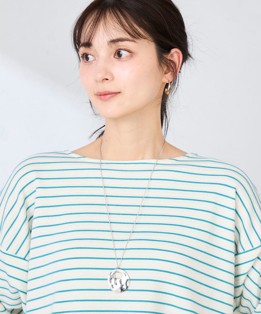 KS2GD12021 a.v.v(アー・ヴェ・ヴェ) ワントップネックレス シルバー