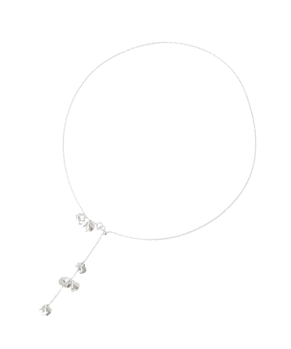 KS2GD13021 a.v.v(アー・ヴェ・ヴェ) フラワーモチーフネックレス ゴールド