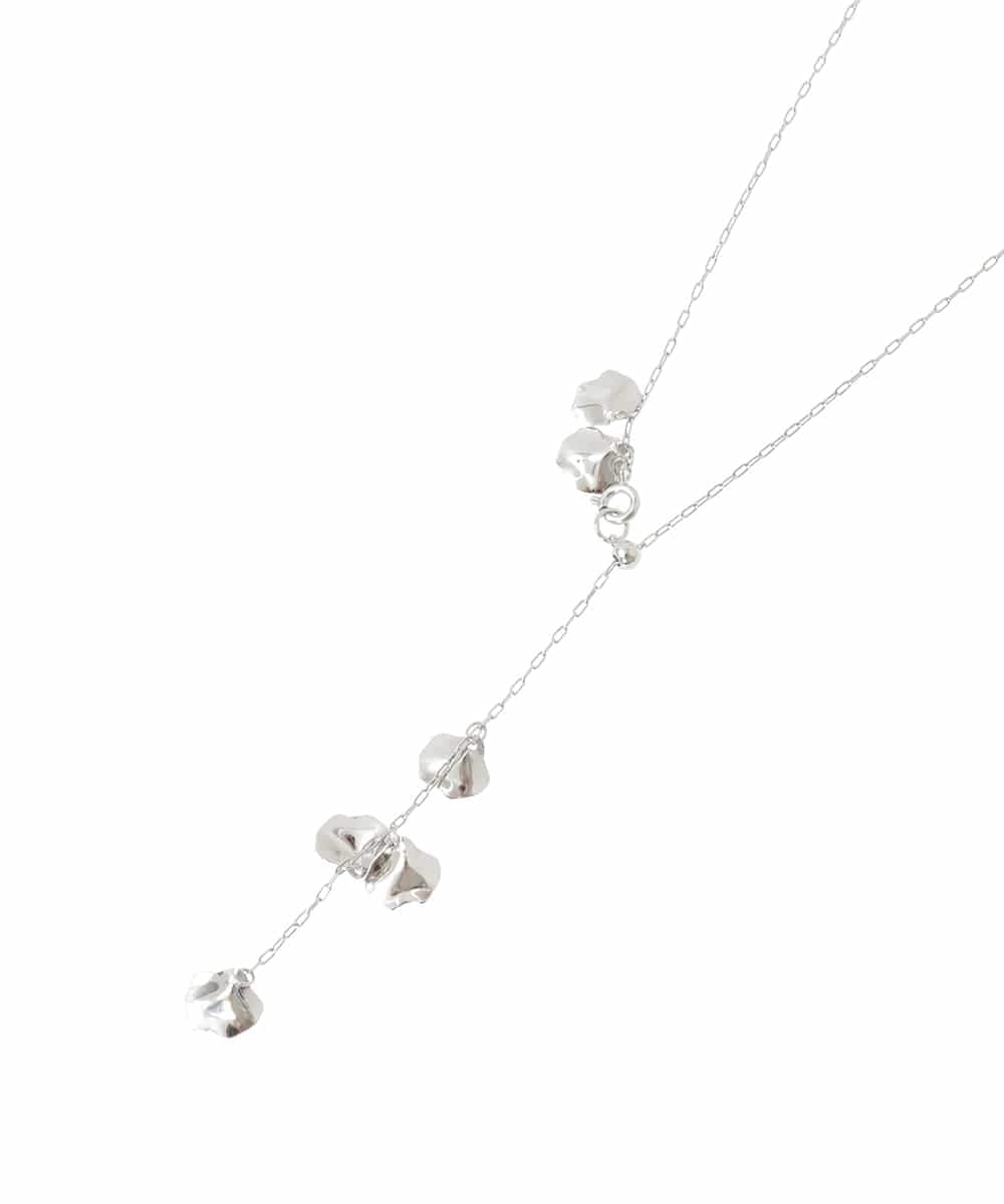 KS2GD13021 a.v.v(アー・ヴェ・ヴェ) フラワーモチーフネックレス ゴールド