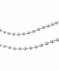 KS2GD14024 a.v.v(アー・ヴェ・ヴェ) ボールチェーンネックレス シルバー