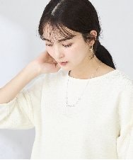 KS2GD16021 a.v.v(アー・ヴェ・ヴェ) フラワーモチーフネックレス ゴールド