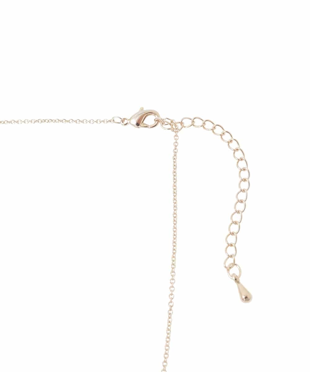 KS2GD16021 a.v.v(アー・ヴェ・ヴェ) フラワーモチーフネックレス ゴールド