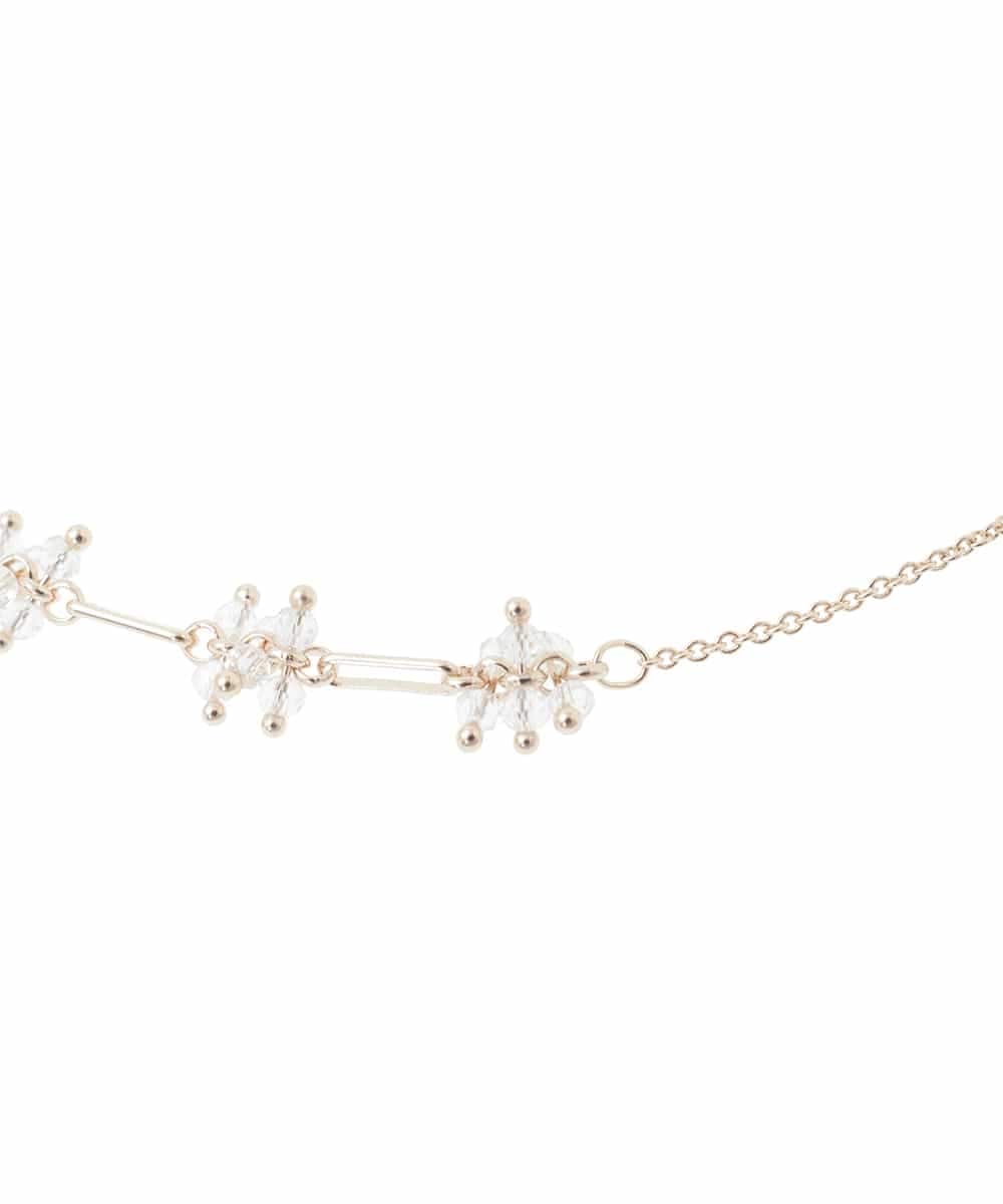 KS2GD16021 a.v.v(アー・ヴェ・ヴェ) フラワーモチーフネックレス ゴールド