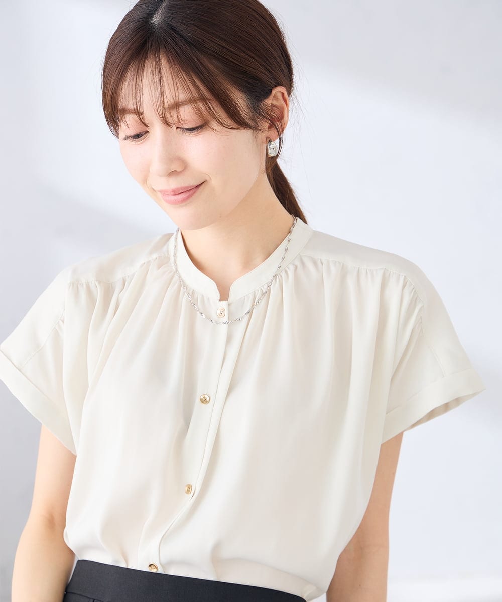 KS2GD17019 a.v.v(アー・ヴェ・ヴェ) ツイストチェーンネックレス ゴールド