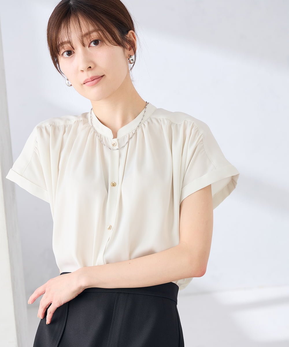 KS2GD17019 a.v.v(アー・ヴェ・ヴェ) ツイストチェーンネックレス ゴールド