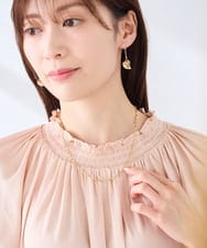 KS2GD17019 a.v.v(アー・ヴェ・ヴェ) ツイストチェーンネックレス ゴールド