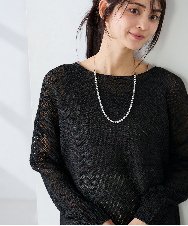 KS2GD18024 a.v.v(アー・ヴェ・ヴェ) シルバービーズネックレス シルバー