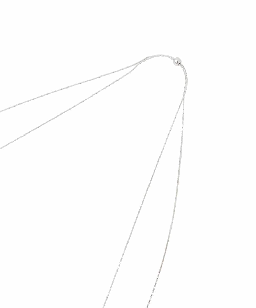 KS2GD18024 a.v.v(アー・ヴェ・ヴェ) シルバービーズネックレス シルバー