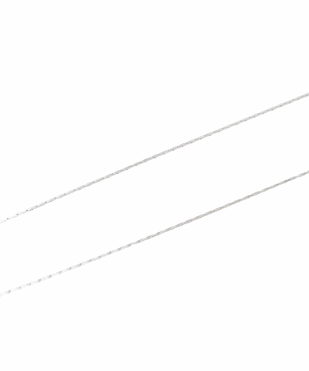 KS2GD18024 a.v.v(アー・ヴェ・ヴェ) シルバービーズネックレス シルバー