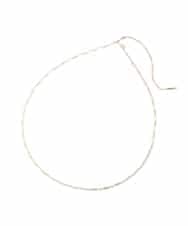 KS2GD20021 a.v.v(アー・ヴェ・ヴェ) チェーンネックレス ゴールド