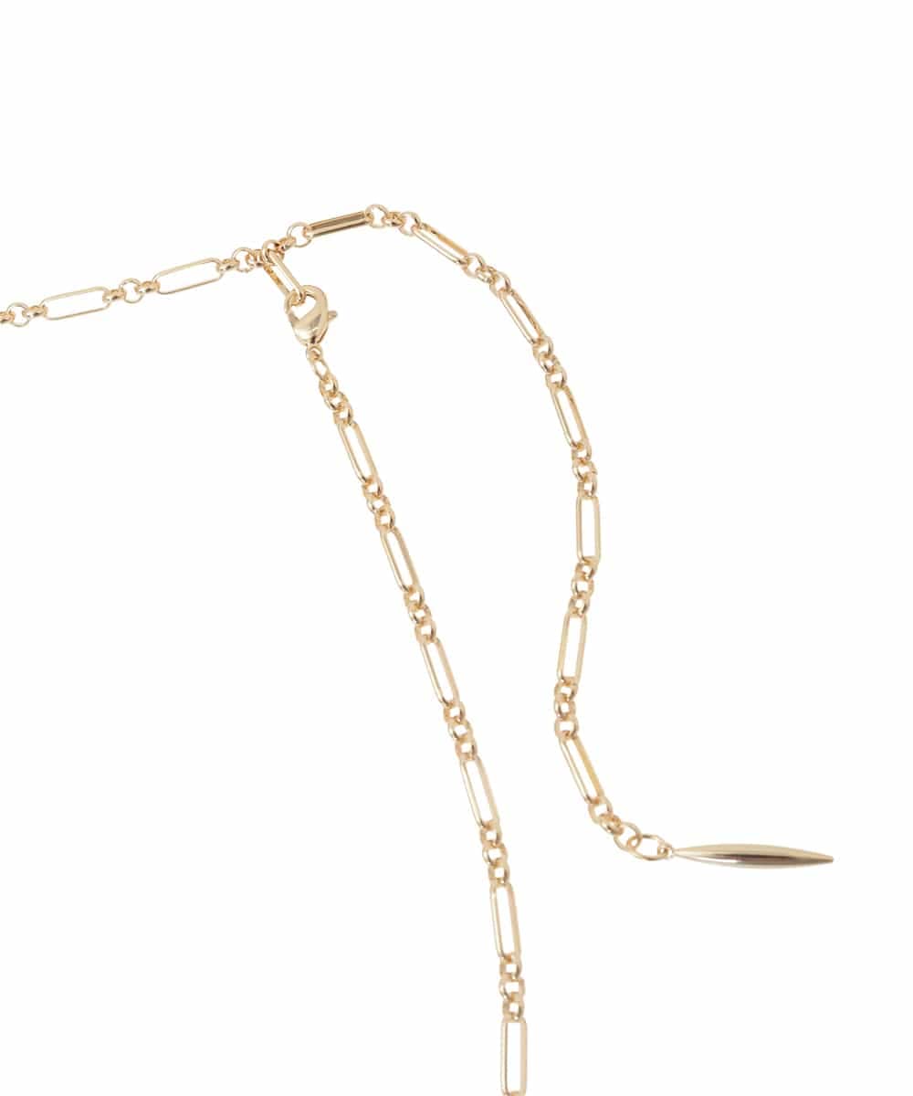 KS2GD20021 a.v.v(アー・ヴェ・ヴェ) チェーンネックレス ゴールド