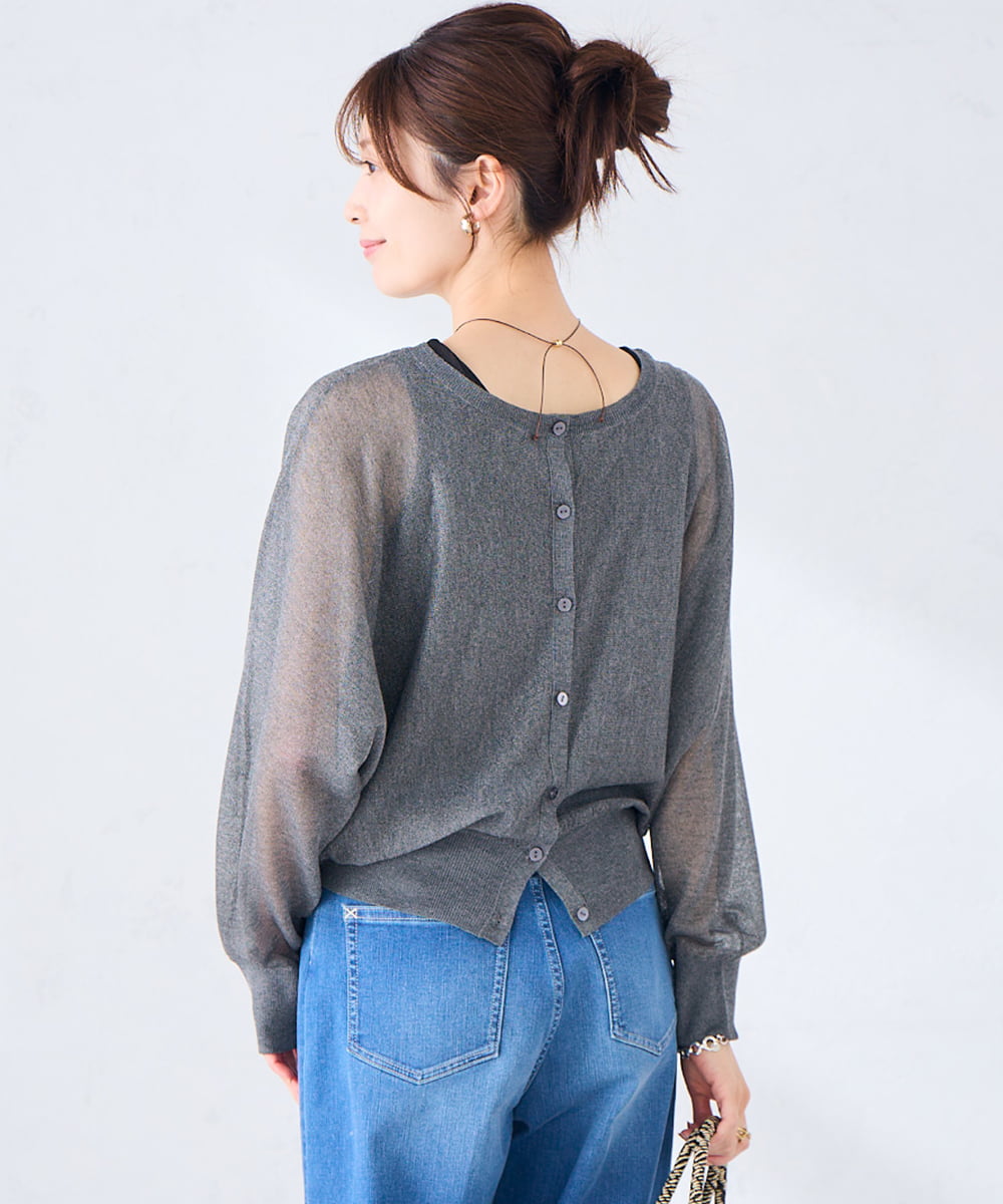 KS2GD21019 a.v.v(アー・ヴェ・ヴェ) ドロップモチーフコードネックレス ゴールド