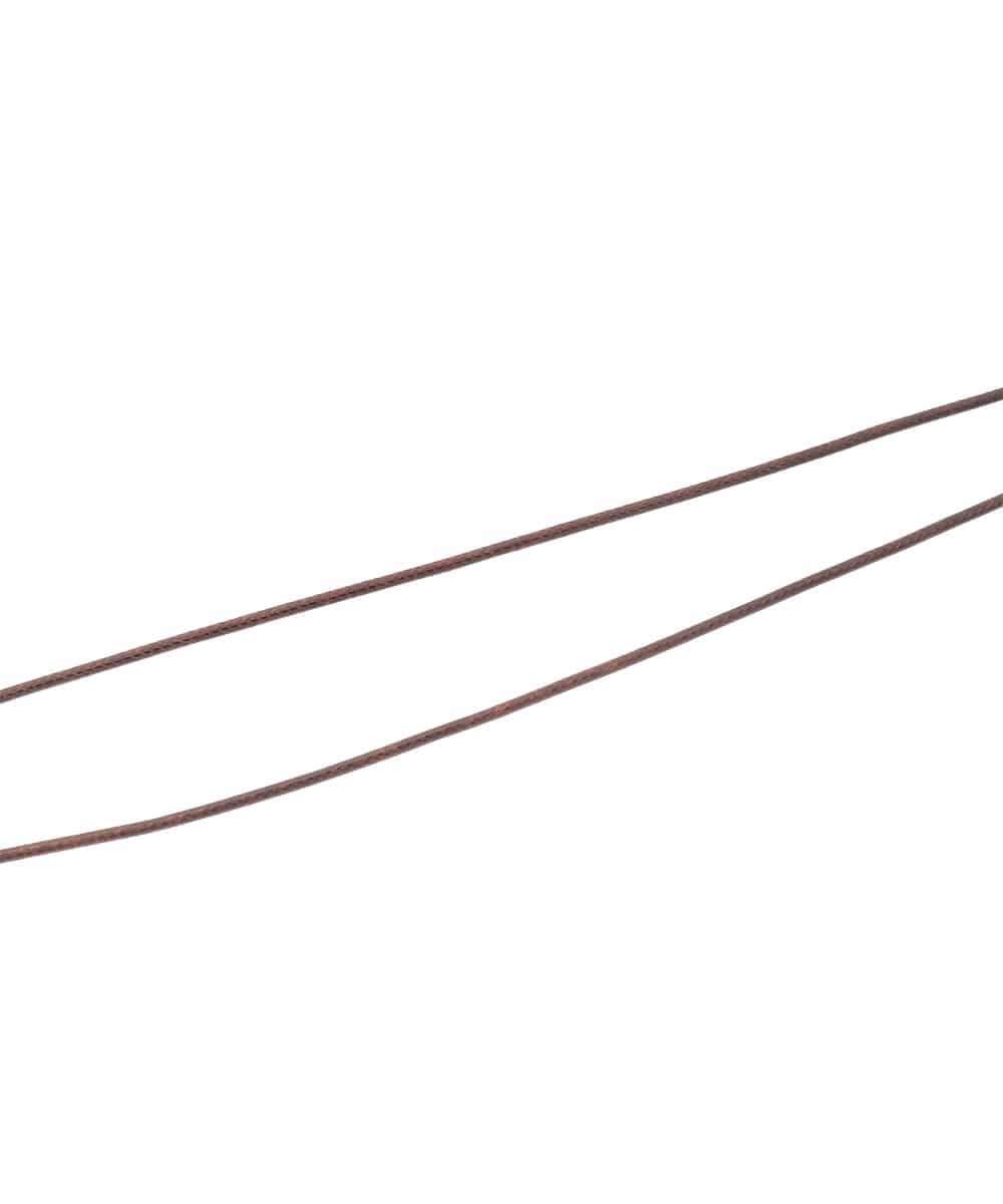 KS2GD21019 a.v.v(アー・ヴェ・ヴェ) ドロップモチーフコードネックレス ゴールド