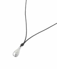 KS2GD21019 a.v.v(アー・ヴェ・ヴェ) ドロップモチーフコードネックレス ゴールド