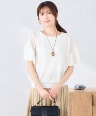 KS2GD22021 a.v.v(アー・ヴェ・ヴェ) オーバルモチーフネックレス ゴールド