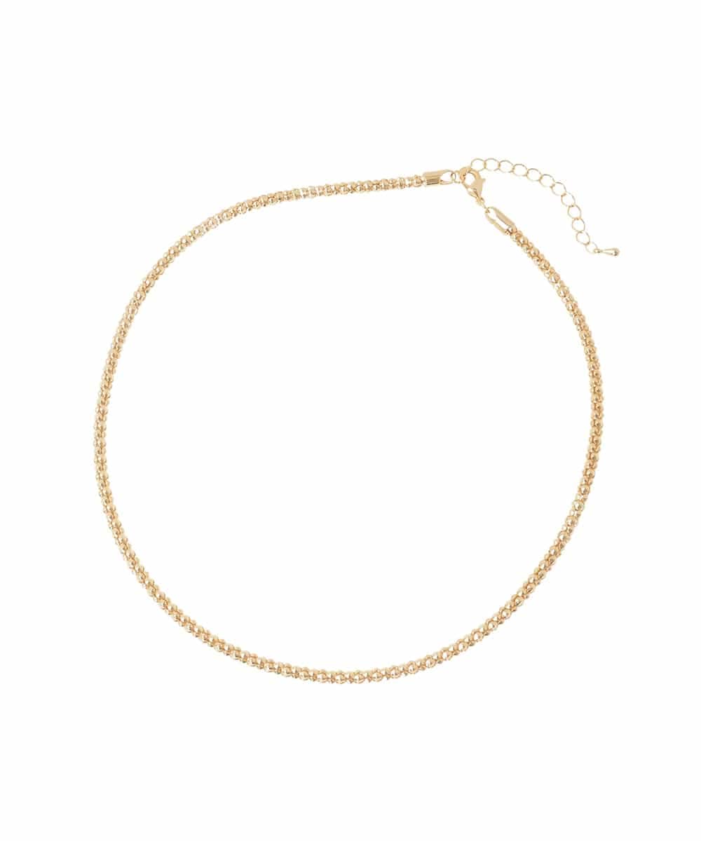 KS2GD23019 a.v.v(アー・ヴェ・ヴェ) チェーンネックレス ゴールド