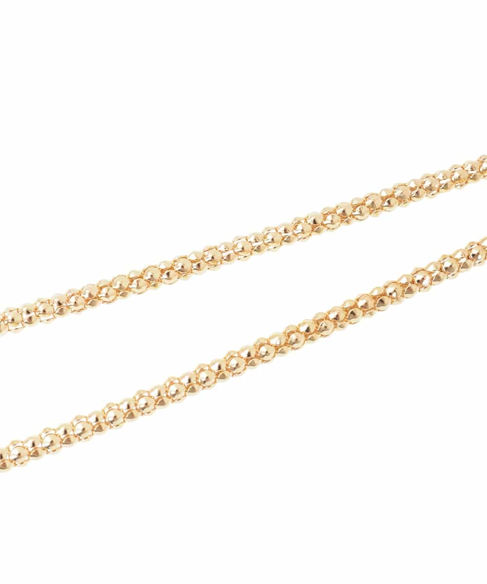 KS2GD23019 a.v.v(アー・ヴェ・ヴェ) チェーンネックレス ゴールド