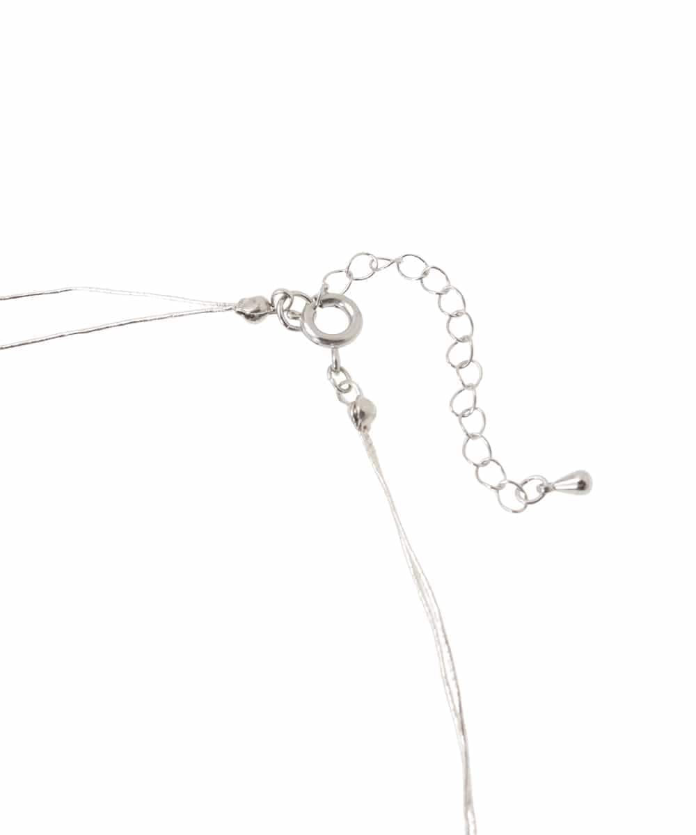 KS2GD25021 a.v.v(アー・ヴェ・ヴェ) ビーズレイヤードネックレス シルバー