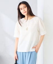 KS2GD27021 a.v.v(アー・ヴェ・ヴェ) パール付きワントップネックレス ゴールド