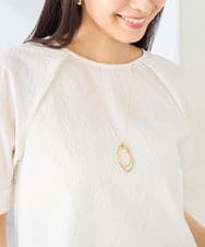 KS2GD27021 a.v.v(アー・ヴェ・ヴェ) パール付きワントップネックレス ゴールド