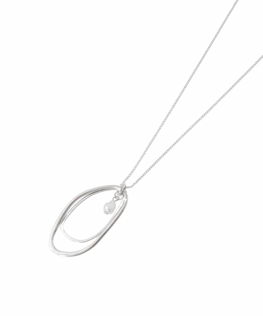 KS2GD27021 a.v.v(アー・ヴェ・ヴェ) パール付きワントップネックレス ゴールド