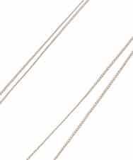 KS2GD44019 a.v.v(アー・ヴェ・ヴェ) サークルプレート２レン２ＷＡＹネックレス ゴールド