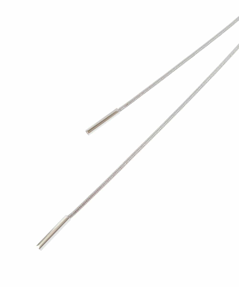 KS2GV29019 a.v.v(アー・ヴェ・ヴェ) ボウタイ風結び目ネックレス シルバー