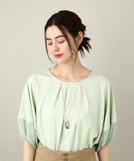 KS2GV30019 a.v.v(アー・ヴェ・ヴェ) ニュアンスワントップネックレス ゴールド