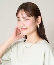 KS2GV32019 a.v.v(アー・ヴェ・ヴェ) 変形チェーンコンビネックレス ゴールド