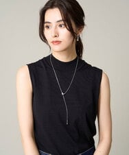 KS2GV33019 a.v.v(アー・ヴェ・ヴェ) ハートコードチェーンネックレス シルバー
