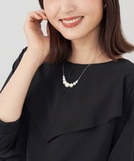 KS2IA09021 a.v.v(アー・ヴェ・ヴェ) パールネックレス シルバー