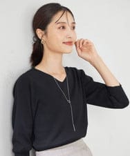 KS2IA10021 a.v.v(アー・ヴェ・ヴェ) スライドチェーンネックレス シルバー