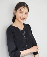 KS2IA10021 a.v.v(アー・ヴェ・ヴェ) スライドチェーンネックレス シルバー