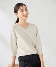 KS2IA11021 a.v.v(アー・ヴェ・ヴェ) リングネックレス ゴールド