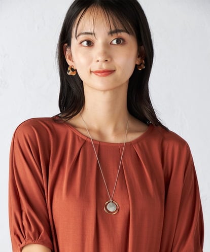 KS2JA04021 a.v.v コンビカラーワントップネックレス