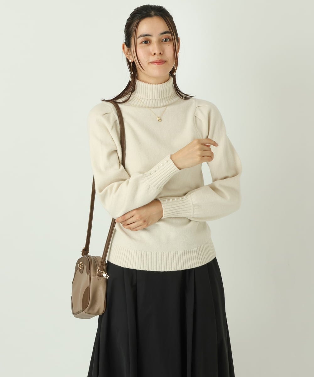 KS2JP17019 a.v.v(アー・ヴェ・ヴェ) プックリトップショートネックレス シルバー