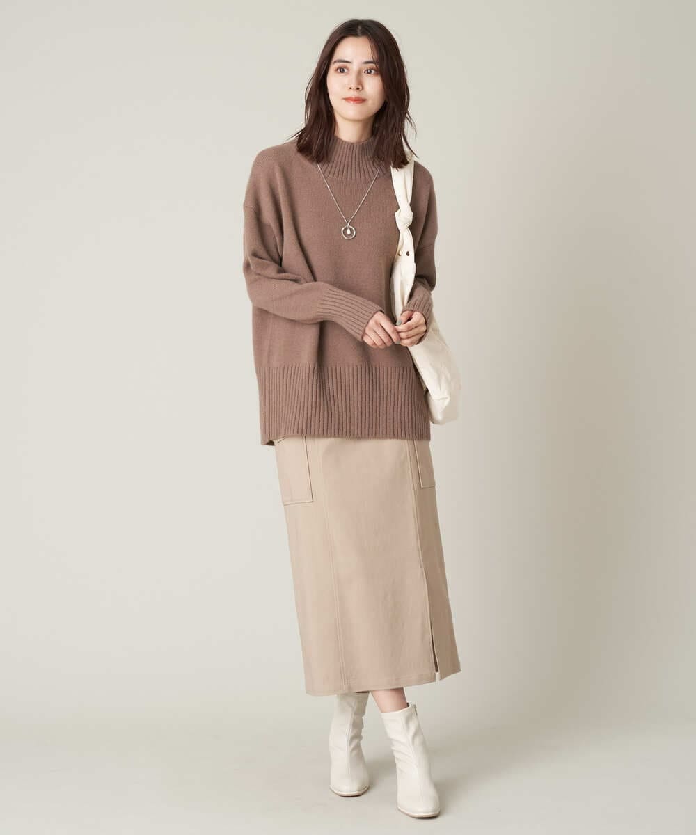 KS2JS19019 a.v.v(アー・ヴェ・ヴェ) リングトップロングネックレス ゴールド