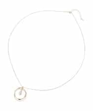 KS2JS19019 a.v.v(アー・ヴェ・ヴェ) リングトップロングネックレス ゴールド