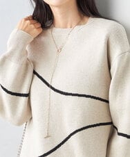 KS2JV15019 a.v.v(アー・ヴェ・ヴェ) マンテルロングネックレス ゴールド