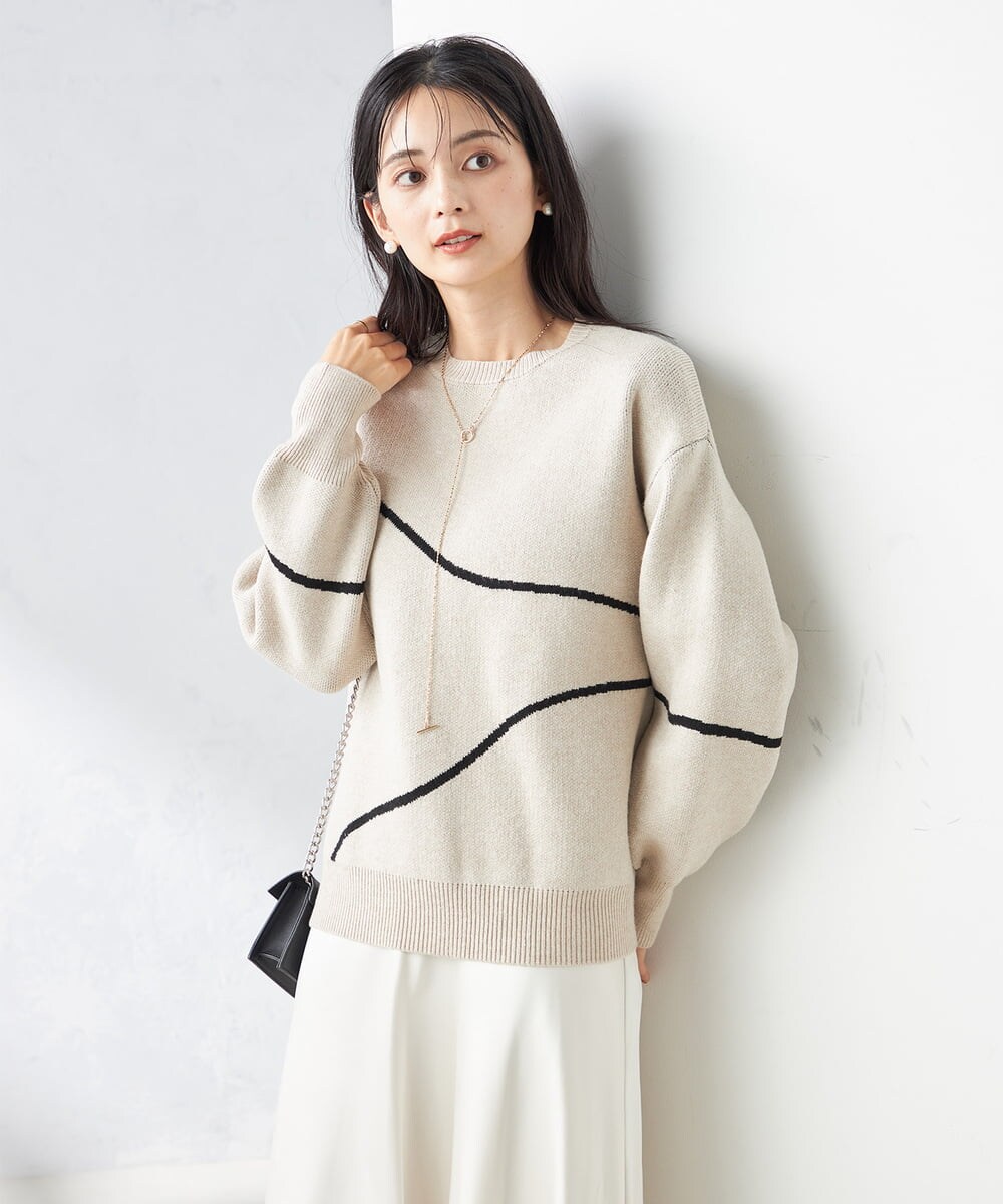 KS2JV15019 a.v.v(アー・ヴェ・ヴェ) マンテルロングネックレス ゴールド