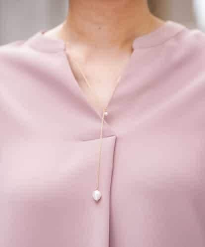 KS2KG31019 a.v.v 淡水パールYネックレス