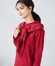KS3AD01029 a.v.v(アー・ヴェ・ヴェ) 三角ニットストール アイボリー