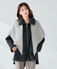 KS3AD01029 a.v.v(アー・ヴェ・ヴェ) 三角ニットストール アイボリー